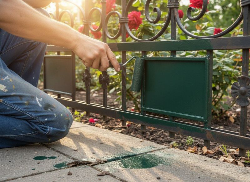 Local Metal Fence Painting in South Jordan, UT