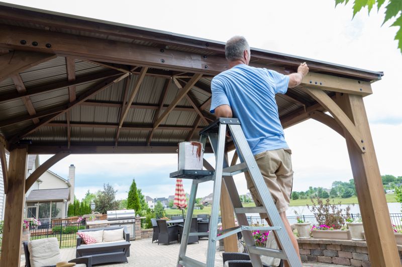 Local Pergola Painting in Riverton, UT