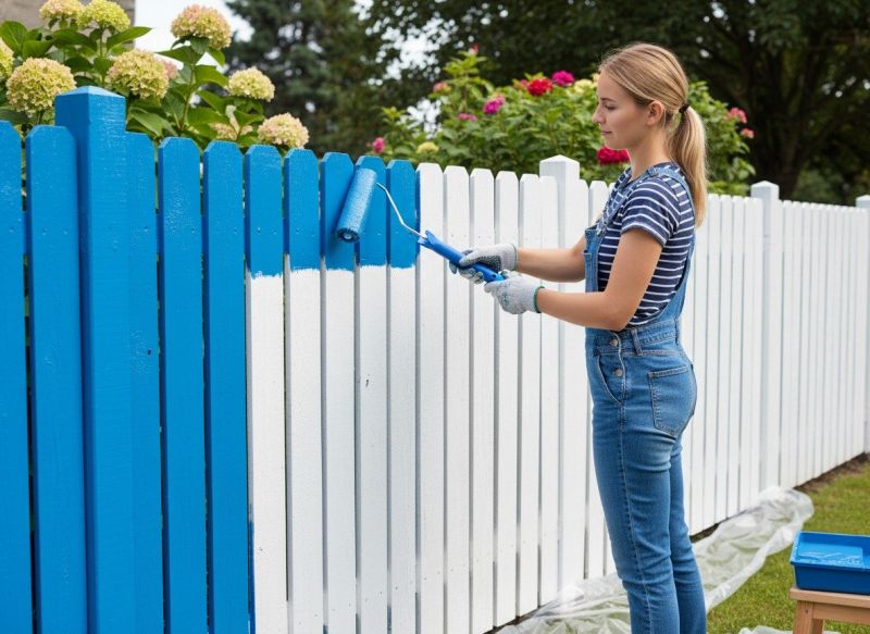 Local Pool Fence Painting in Kannapolis, NC