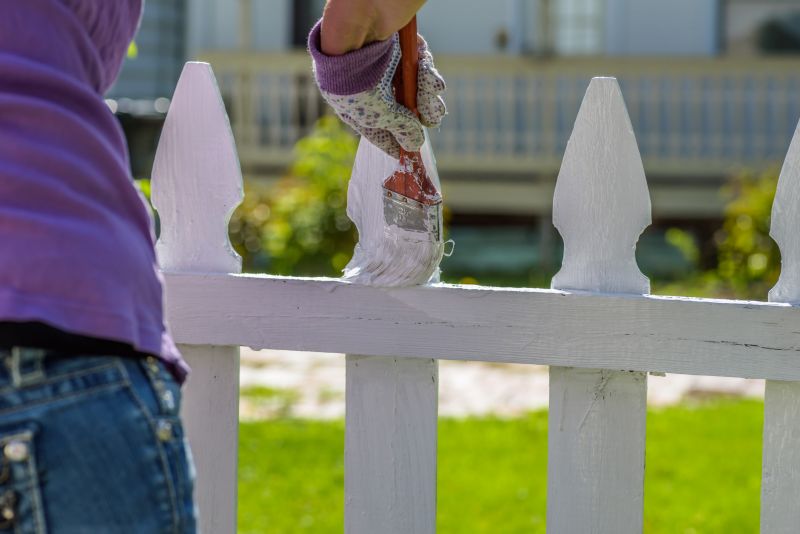 Residential Fence Painting