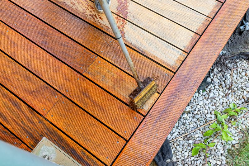 Wood Deck Staining Service