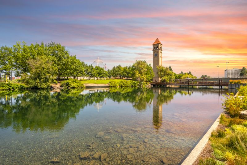 Local Deck Rail Staining in Spokane, WA